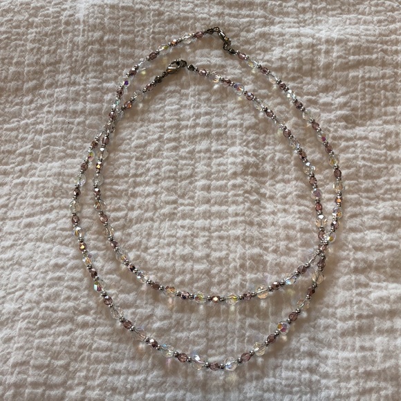 Iridescent Beaded Necklaces | Set of 2 - Picture 5 of 10